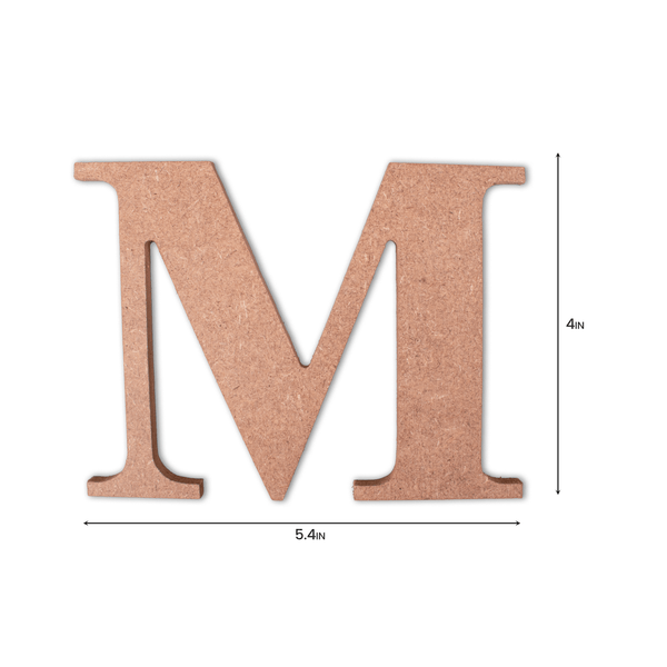 4" MDF Alphabet Letters from Little Birdie