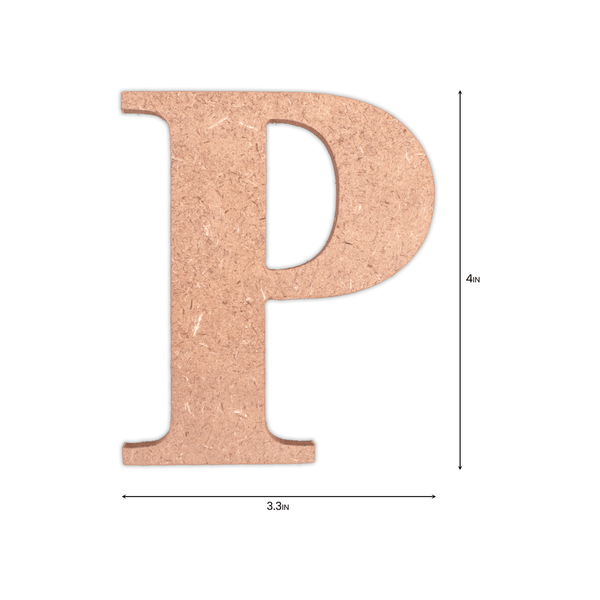 4" MDF Alphabet Letters from Little Birdie