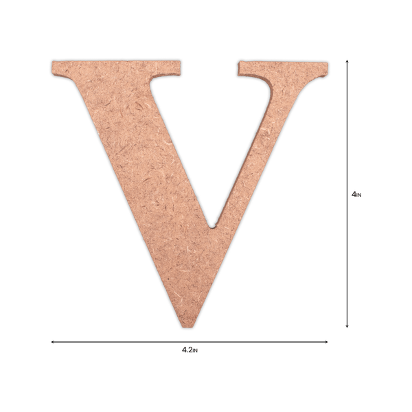 4" MDF Alphabet Letters from Little Birdie