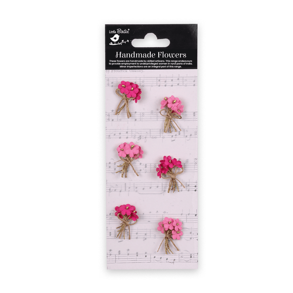 Mini Paper Flower Bouquets from Little Birdie