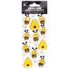 Bee Colony Resin Stickers - 19 pcs