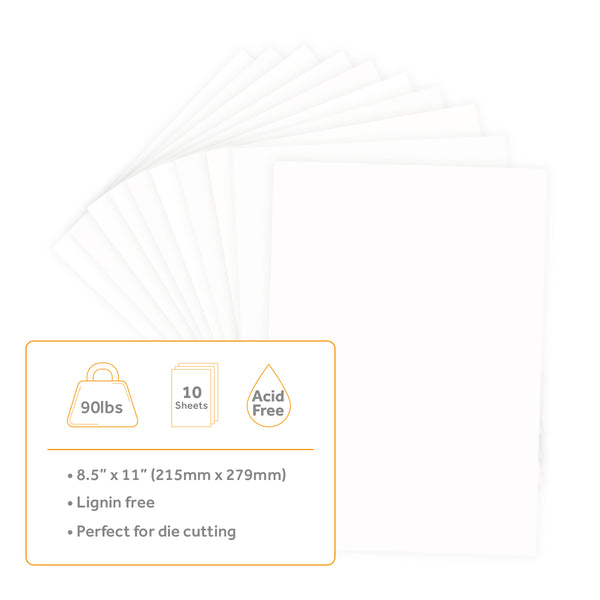 Craft Perfect 8.5x11" 240gsm Smooth Cardstock