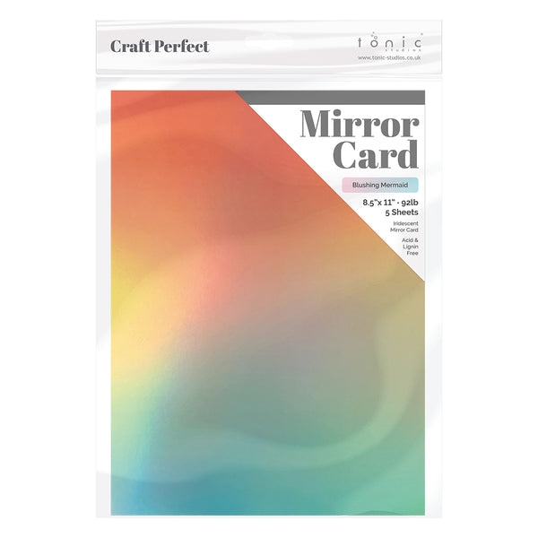 Craft Perfect 8.5x11 Iridescent Mirror Cardstock Pack