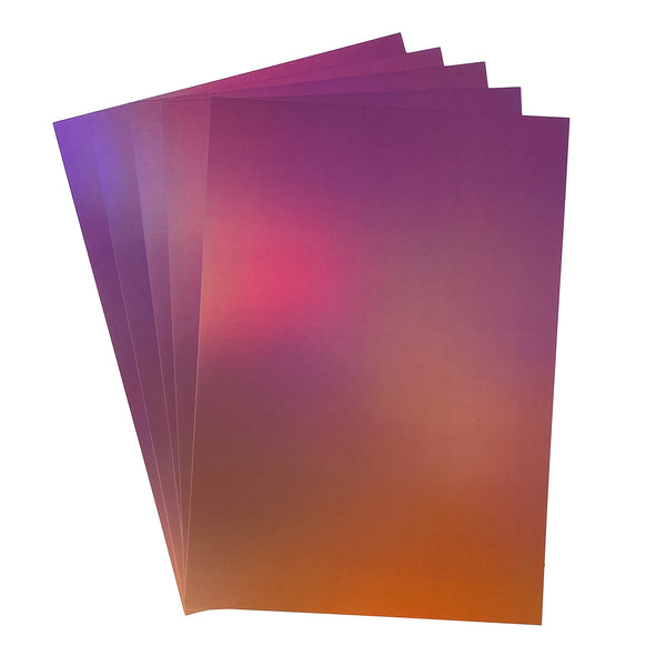 Craft Perfect 8.5x11 Iridescent Mirror Cardstock Pack