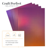 Load image into Gallery viewer, Craft Perfect 8.5x11 Iridescent Mirror Cardstock Pack