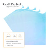 Load image into Gallery viewer, Craft Perfect 8.5x11 Iridescent Mirror Cardstock Pack