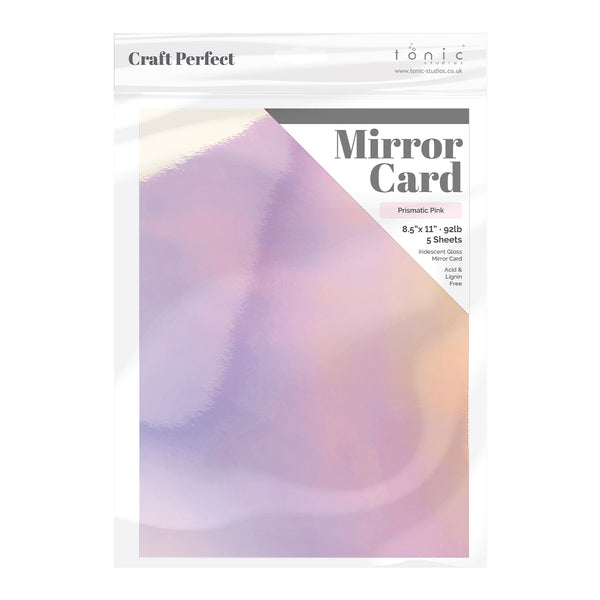 Craft Perfect 8.5x11 Iridescent Mirror Cardstock Pack