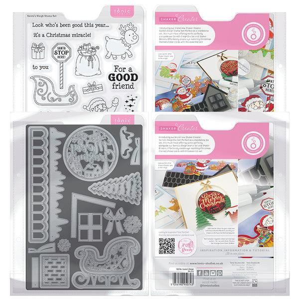 Santa's Sleigh Die & Stamp Set