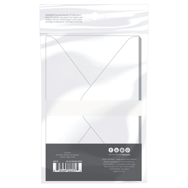 Blank White Envelopes from Craft Perfect