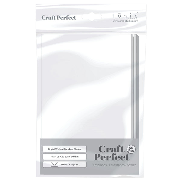 Blank White Envelopes from Craft Perfect