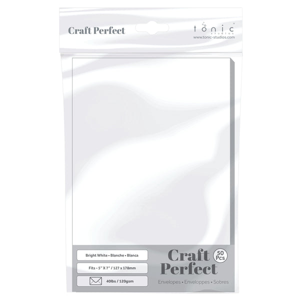 Blank White Envelopes from Craft Perfect