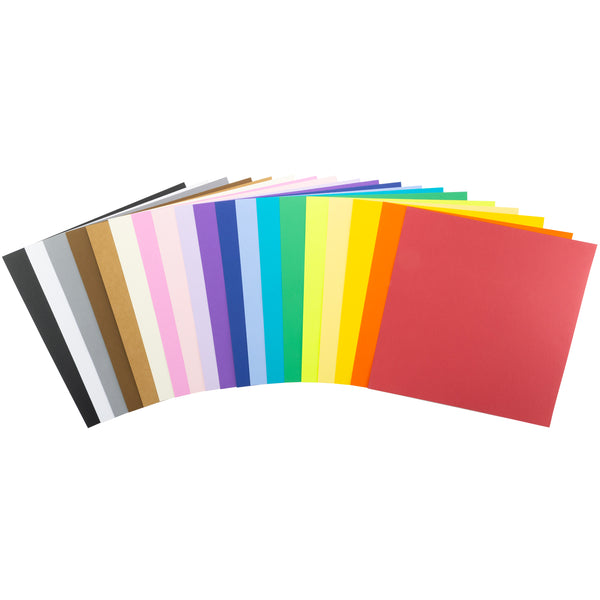 Harmony Hues 110lb Heavyweight Cardstock, 12x12"