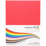 Load image into Gallery viewer, Harmony Hues 110lb Solid Core Heavyweight Cardstock, 8.5x11&quot;