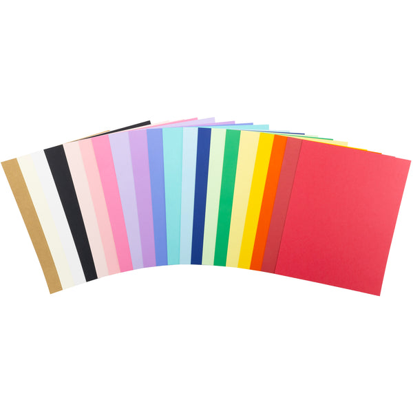 Harmony Hues 110lb Solid Core Heavyweight Cardstock, 8.5x11"