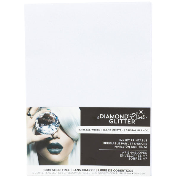 Inkjet Printable Glitter Cards & Envelopes from Harmony Paper