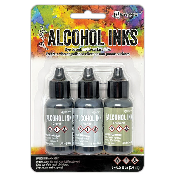 Tim Holtz Alcohol Ink Kits, 3 Colors