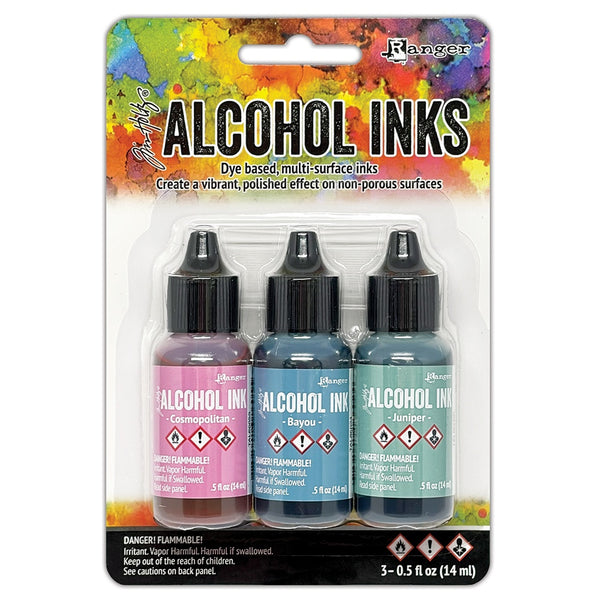 Tim Holtz Alcohol Ink Kits, 3 Colors