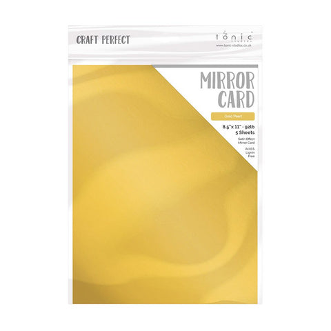 Craft Perfect - Silver & Gold Mirror Card Bundle - PB02