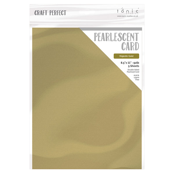 Craft Perfect 8.5x11 Pearlescent Cardstock Pack