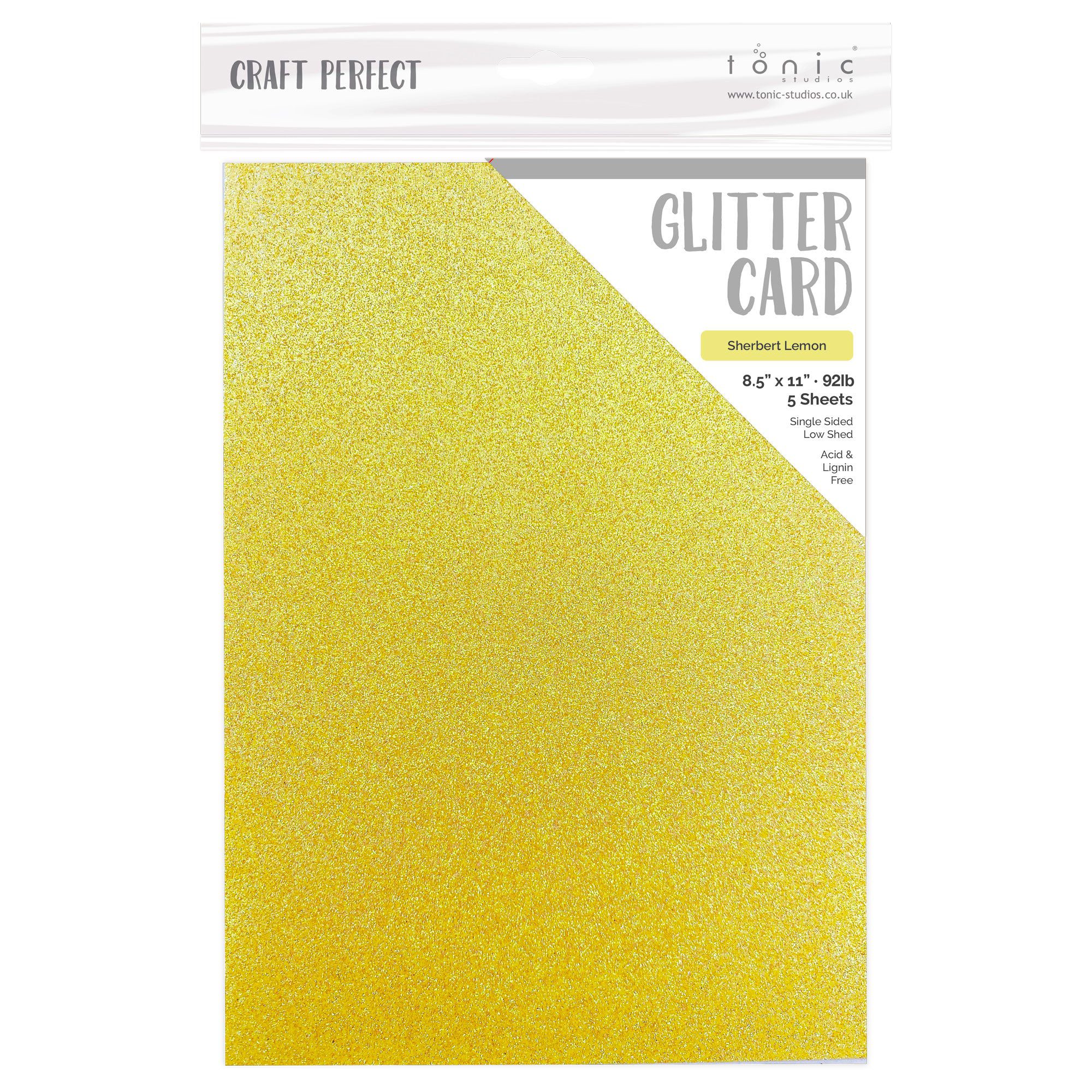 FAV Shimmer Premium Gold - 8.5 x 11 Card Stock Paper - 92lb Cover (250gsm)