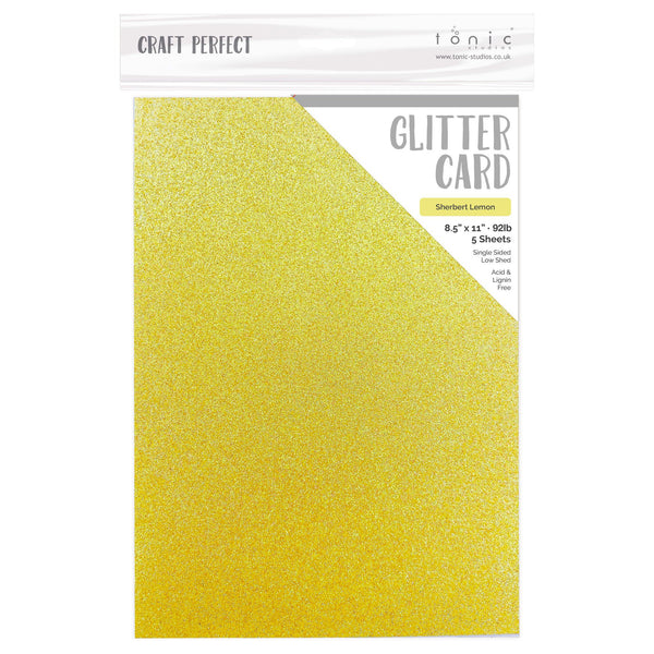 Craft Perfect Mixed Cardstock Bundle - Yellow, Orange & Browns