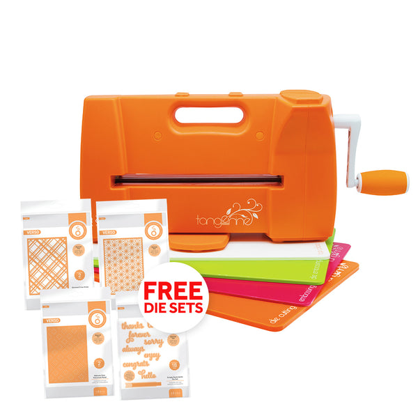 Tangerine Die Cutting Machine Bundles with FREE Die Sets