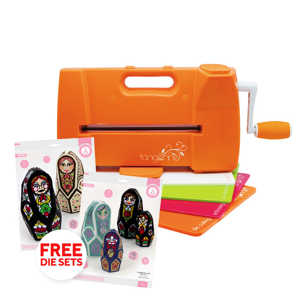 Tangerine Die Cutting Machine Bundles with FREE Die Sets