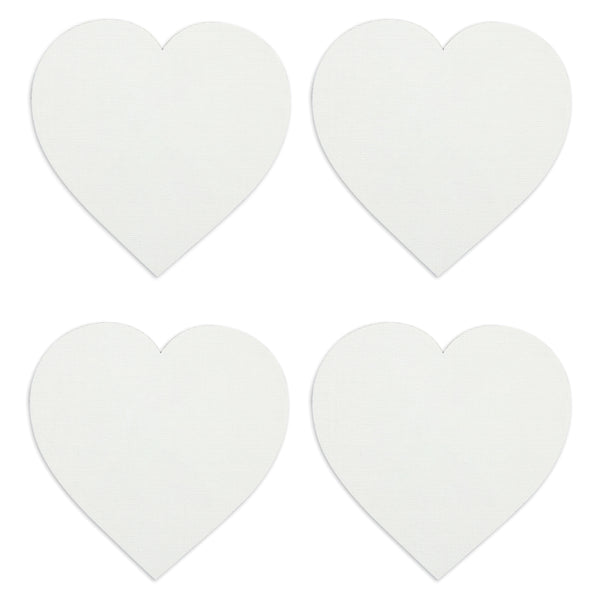 Canvas Board 4 packs, Heart