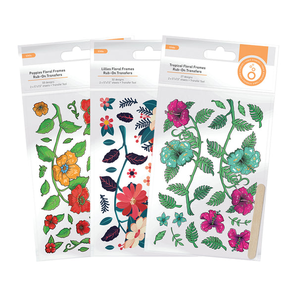 Floral Finestra - Transfer Sheets Bundle