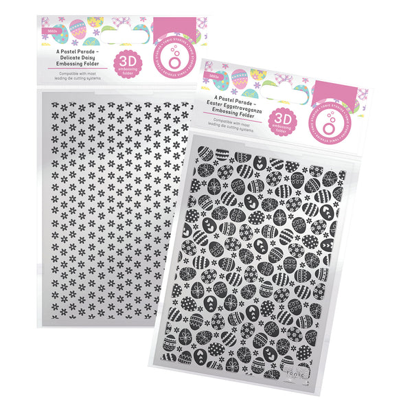 A Pastel Parade Embossing Folder Bundle