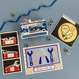 Load image into Gallery viewer, Bulbs and Bolts - Die &amp; Stamp Set - CREATE07