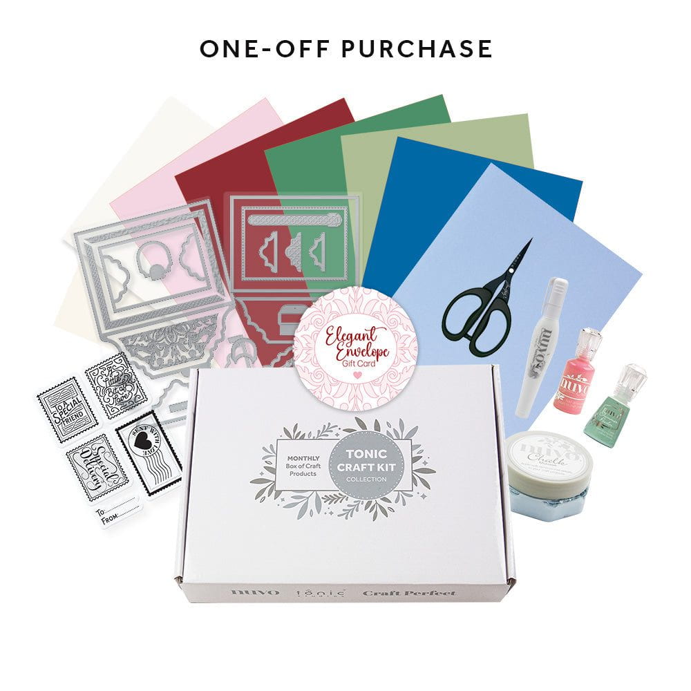 Tonic Craft Kit 82 - One Off Purchase - Elegant Envelope Gift Card