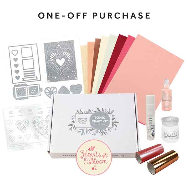 Tonic Craft Kit 87 - One Off Purchase - Hearts in Bloom