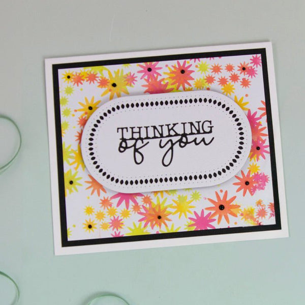 Fancy Floral Layering Die & Stencil Set