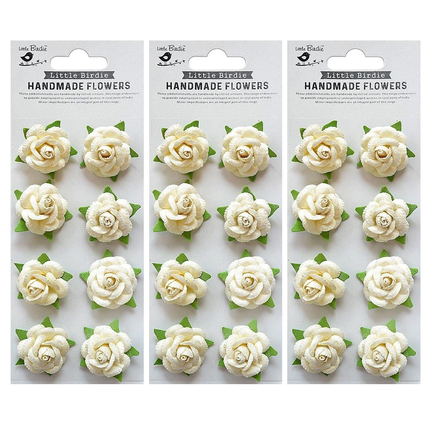 Angel Rose Paper Flowers for Crafts – Tonic Studios USA