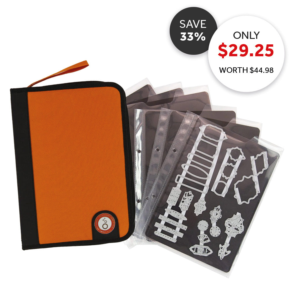 Tonic Studios A5 Die Storage Binder Bundle with Refill Magnetic Sheets