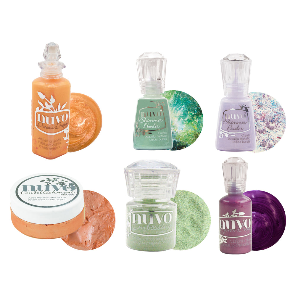 Mixed Nuvo Mediums Bundle - Raquel Embellishments