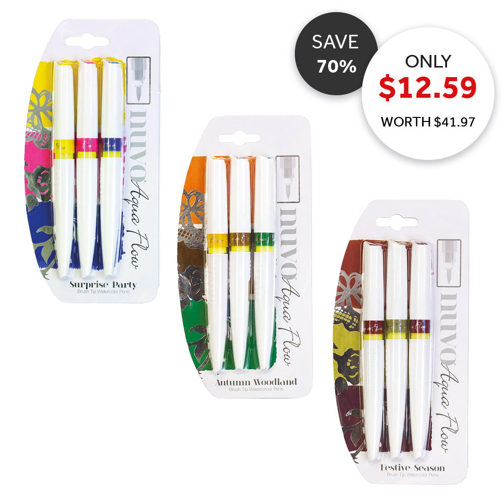 Nuvo Aqua Flow Pens Clearance Bundle