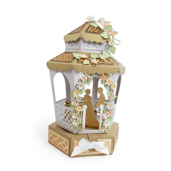 Beautiful Bridal Bandstand Gift Box - Showcase Die Set