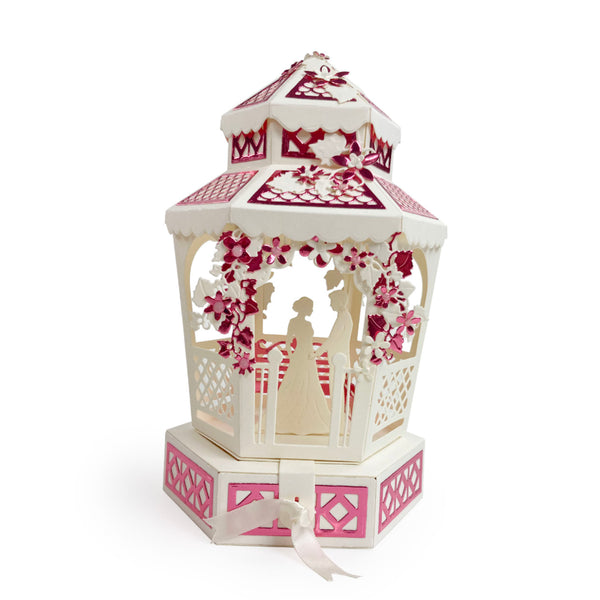 Beautiful Bridal Bandstand Gift Box - Showcase Die Set