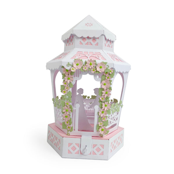 Beautiful Bridal Bandstand Gift Box - Showcase Die Set