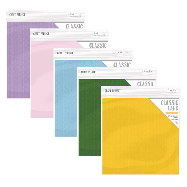 Craft Perfect - 12" x 12" Classic Cardstock Bundle - Spring Pack