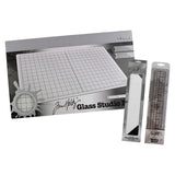 Load image into Gallery viewer, Tim Holtz Studio Glass Media Mat Bundle - with FREE Surface Mat