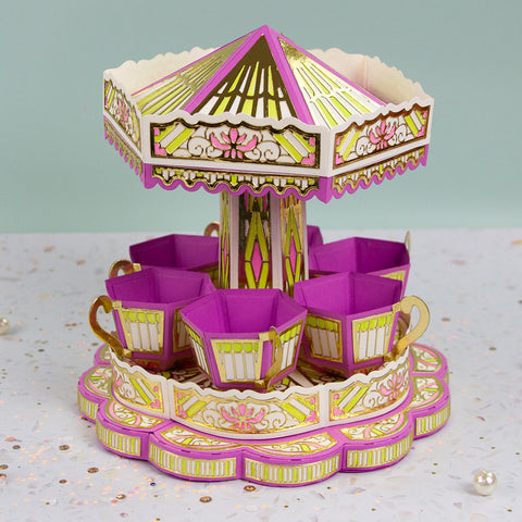 Twirling Tea Cups Die Set