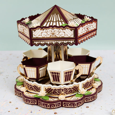 Twirling Tea Cups Die Set