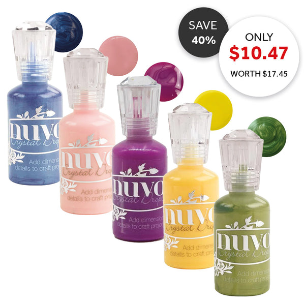 Nuvo Crystal Drops Bundle - Fairy Garden