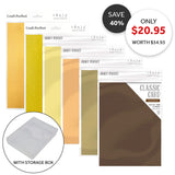 Load image into Gallery viewer, Craft Perfect Mixed Cardstock Bundle - Yellow, Orange &amp; Browns