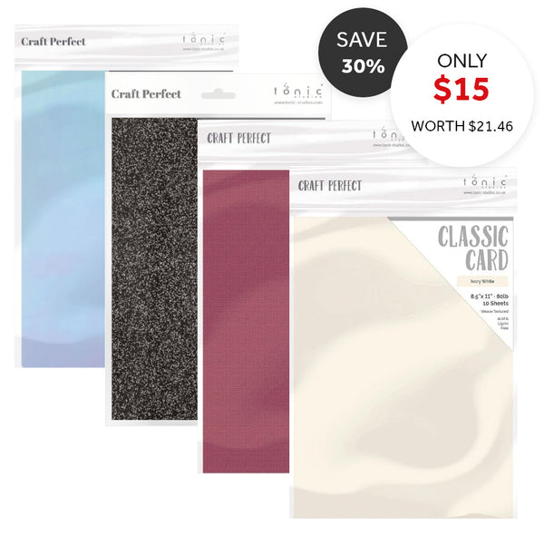 Mixed Craft Perfect Cardstock Bundle - Treat Yourself Collection