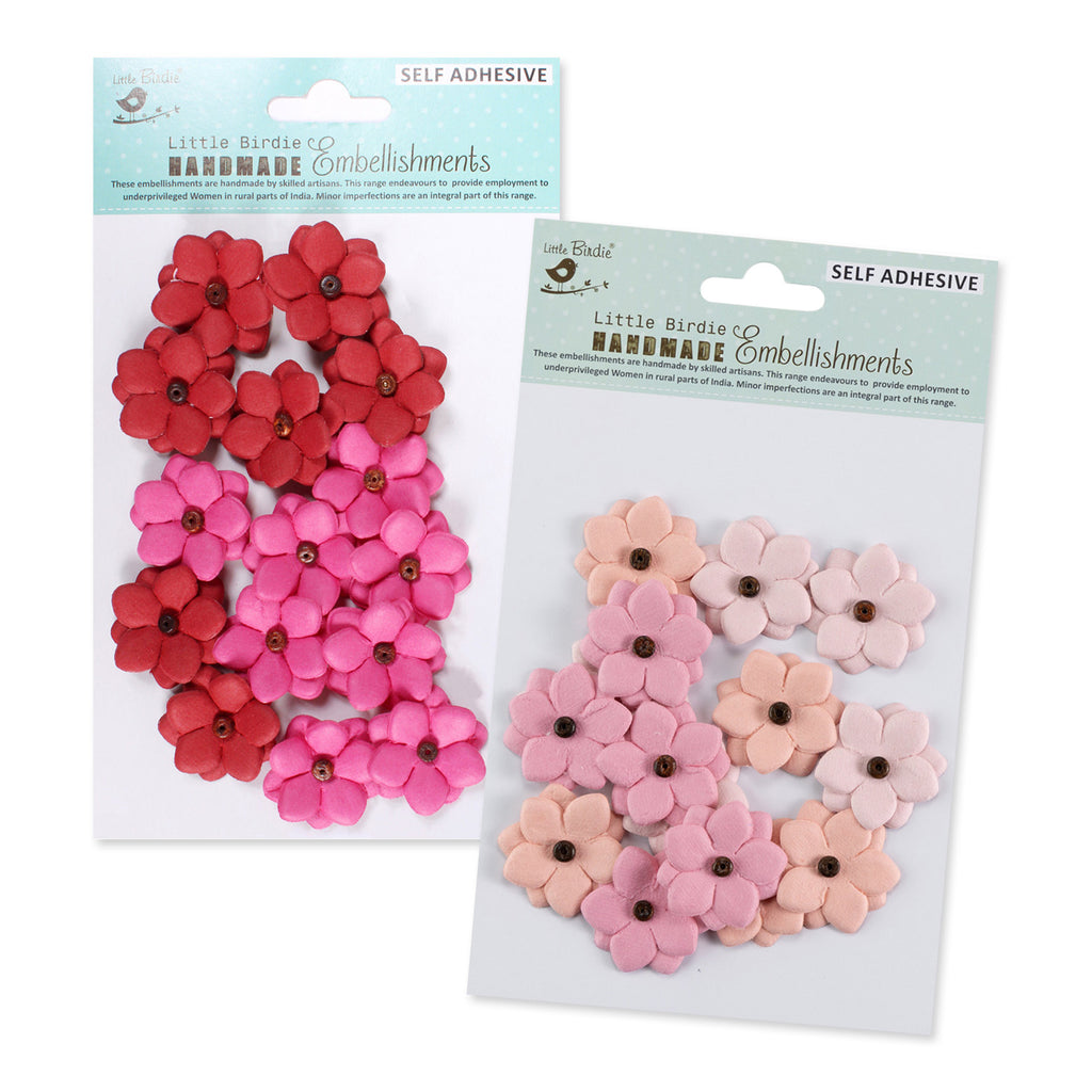 Little Birdie Embellishments Bundle - Valentine's Bouquet Collection