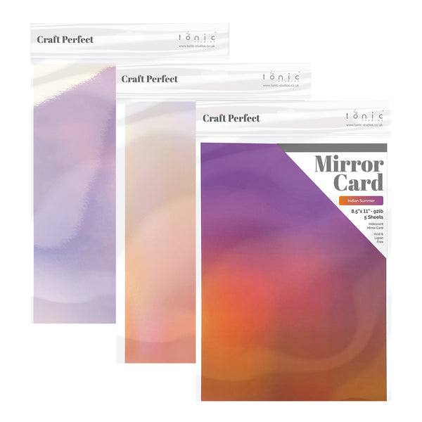 Ombre Iridescent Mirror Cardstock Bundle - Harmony Collection